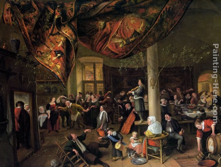 Jan Steen A Village Wedding